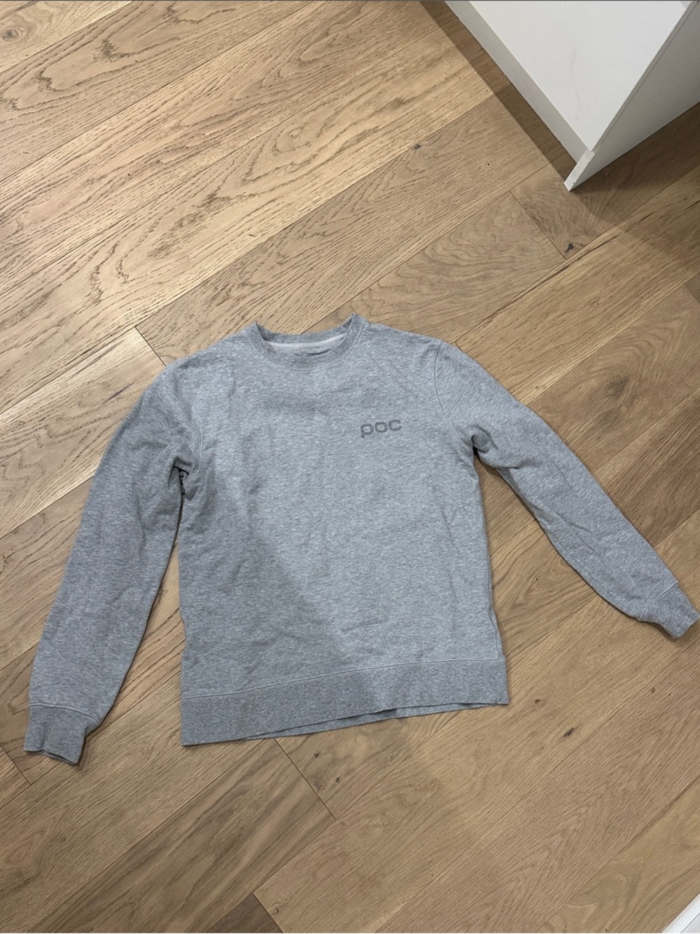 POC Men's Crewneck Sweater in Light Gray